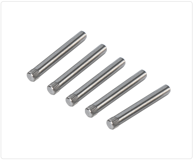 スタッドを押す