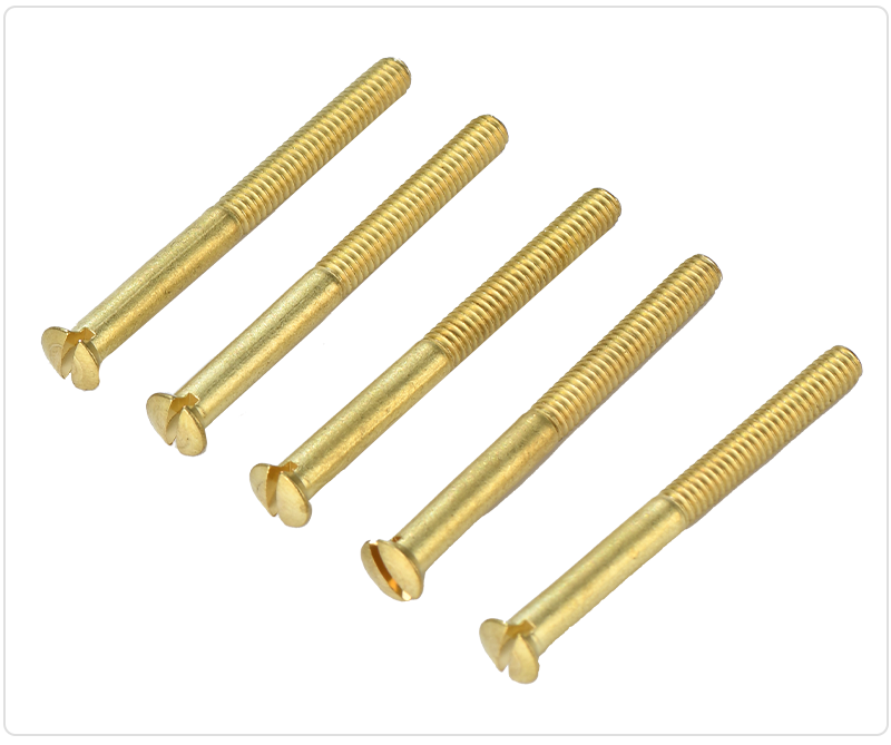 Why Are Slotted Countersunk Head Screws Widely Used in Door And Window Hardware?