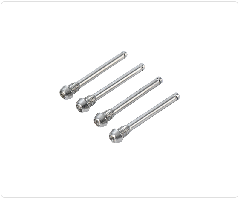 passivated bright nickel flat head hex socket screws