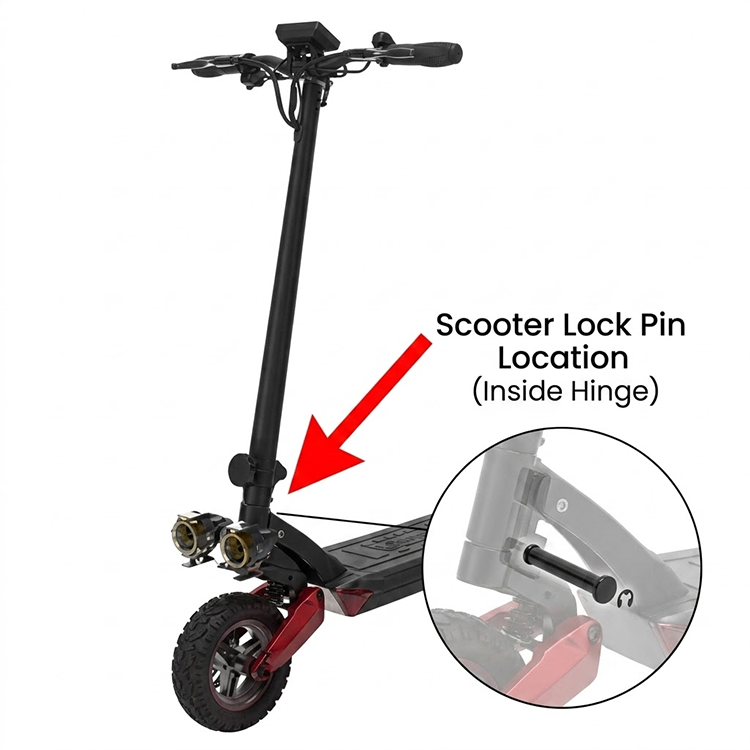 Scooter Lock Pin